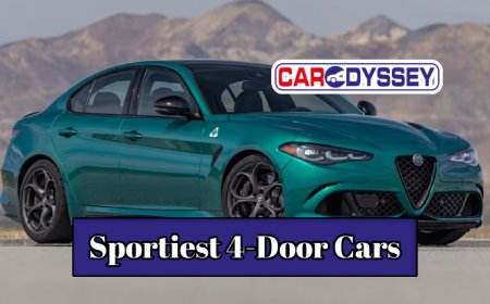 Top 10 Sportiest 4-Door Cars Revealed