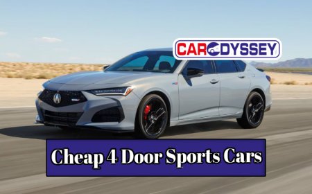 Top 10 Cheap 4 Door Sports Cars for Thrill Seekers