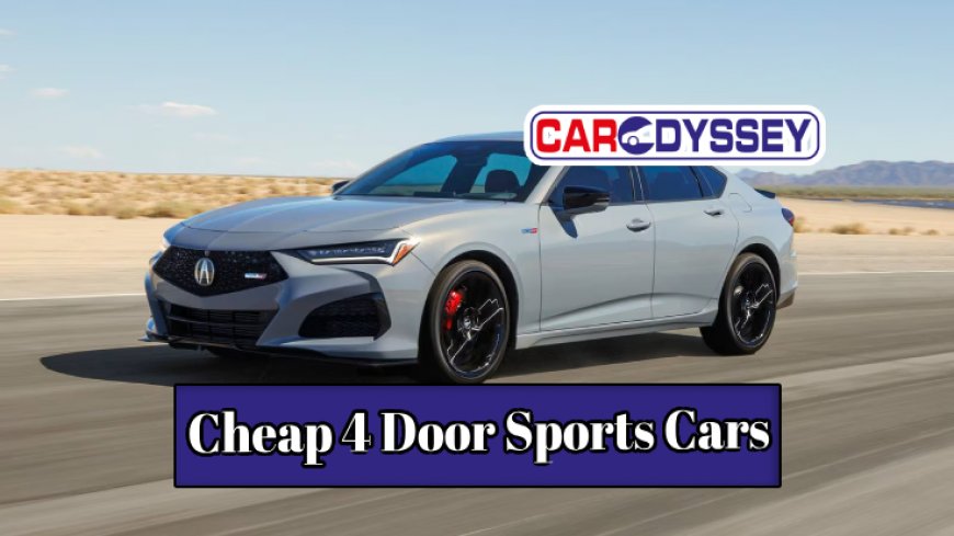 Top 10 Cheap 4 Door Sports Cars for Thrill Seekers