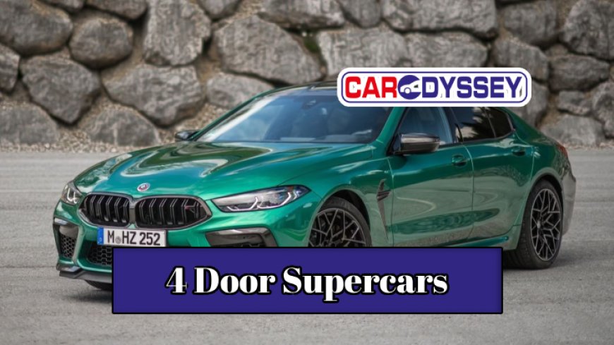 Top 10 4 Door Supercars for Ultimate Performance