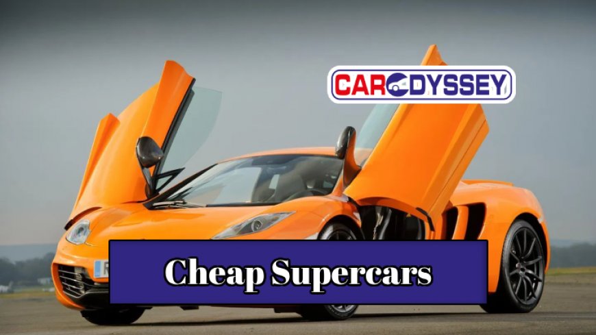 Top 10 Affordable Supercars You Can Buy