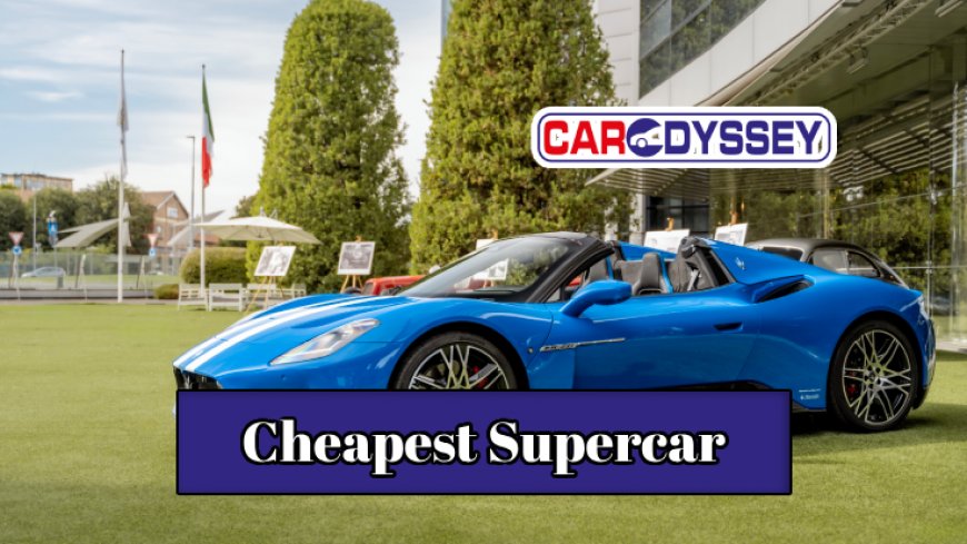 Top 10 Most Affordable Supercars