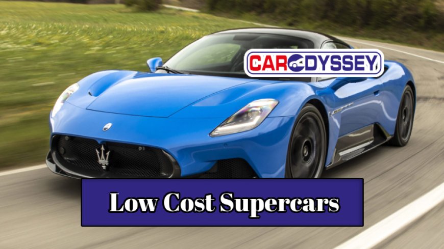 Top 10 Low Cost Supercars for Speed Enthusiasts