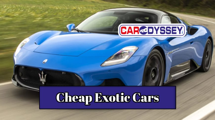 Top 10 Affordable Exotic Cars in 2025